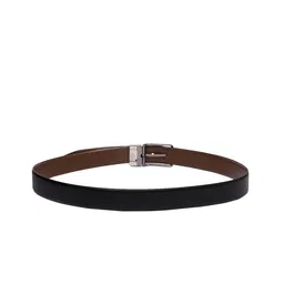 Hush Puppies Men Textured Leather Slim Formal Belt image 4