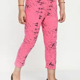 IndiWeaves Girls Pack of 5 Printed High Rise Pure CottonCapris image 3