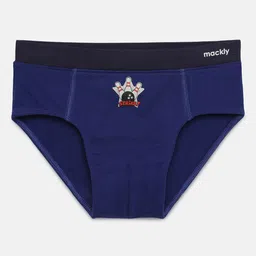 mackly Boys Pack Of 3 Mid-Rise Cotton Basic Briefs image 5