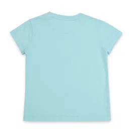 Gini and Jony Girls Typography Printed Pure Cotton T-shirt image 3
