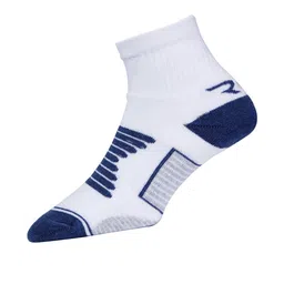 RC. ROYAL CLASS Men Pack Of 3 White Patterned Ankle-Length Socks image 3