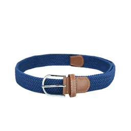 Kastner Unisex Blue Braided Stretchable Belt image 4