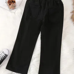 Kotty Girls Jean Fit Mid-Rise Stretchable Wide Leg  Jeans image 3