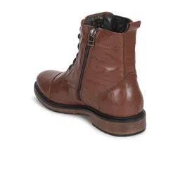 Allen Cooper Men Leather Regular Boots image 3