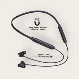 house of common Fast Charge Bass Neckband - Quick Charging, Wireless, Great Sound_ZN Bluetooth & Wired Headset-picture-18