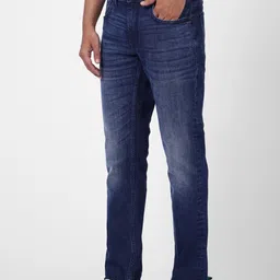 Jack & Jones Men Blue Low-Rise Heavy Fade Jeans image 2
