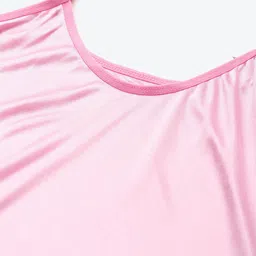 Ms.Lingies Satin Baby Doll With Robe and Thong Panty image 2