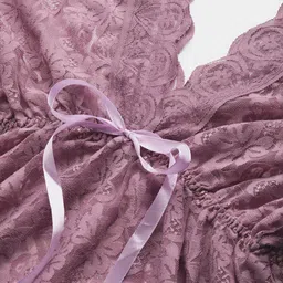 Ms.Lingies Net Baby Doll with Thong Panty image 2