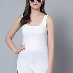 Aimly Pack Of 3 Non Padded Cotton Longline Camisoles image 4