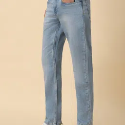 Allen Solly Men Slim Fit Low Distress Heavy Fade Jeans image 4