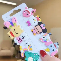 BAESD Girls Set of 20 Unicorn Design Alligator Hair Clip image 2