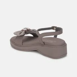 Marc Loire Bow Detailed Wedge Heels image 3