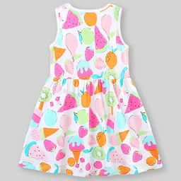 INCLUD Girls Conversational Print Fit & Flare Dress image 2