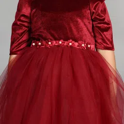Toy Balloon kids Girls Puff Sleeve Gown Maxi Dress image 5