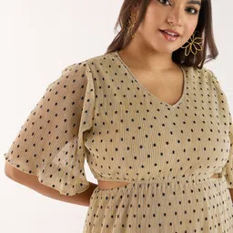 Big Hello - The Plus Life Print Maxi Dress image 5