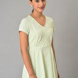 AURELIA V-Neck Fit & Flare Midi Dress image 4