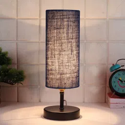 Devansh Blue Textured Table Lamps image 5
