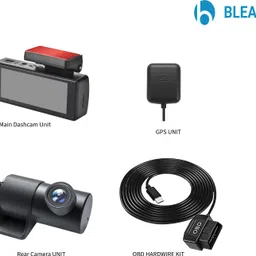 bleat 3K DUAL CAR DASHCAM| GPS|G-SENSOR|OBD CONNECTIVITY|ADAS|512GB SUPPORT|STARVIS2 Dashboard, In-car Camera System-picture-13