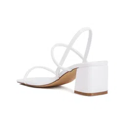 London Rag Open Toe Block Heels With Backstrap image 5