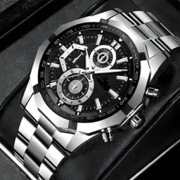 frk 556569 Analog Watch - For Men 01-Latest Stainless Tech Meter Watch image 3