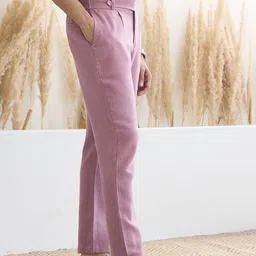 MR BUTTON Men Pleated Trousers image 2