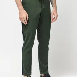 RARE RABBIT Men Mid-Rise Regular Fit Tailored Trousers image 3