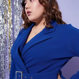 SASSAFRAS Curve Sheath Dress image 2