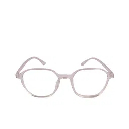 OPTIFY Clear Lens & White Round Sunglasses with UV Protected Lens M TP-2511 image 4