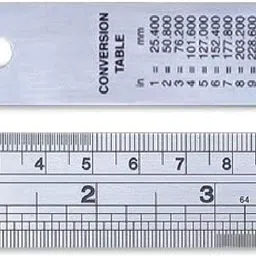 karp 40 inch 100 cm Stainless Steel Ruler Scale Long Double Side Measuring Tool Ruler image 3
