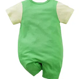 StyleCast Infants Green Graphic Printed Pure Cotton Rompers image 5