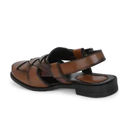 RDXO Men Textured Leather Sandals image 2