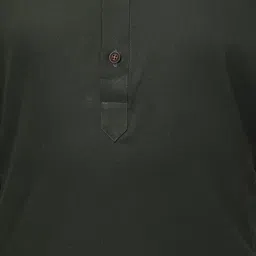 NAMASKAR Boys Pure Cotton Kurta with Churidar image 3