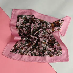 Tossido Men Floral Printed Pocket Square image 4