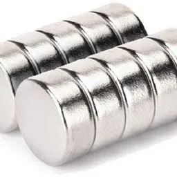 art ifact 10 Pieces of 15mm x 6mm Neodymium Magnets - N52 Disc / Cylindrical magnets - Rare Earth NdfeB Fridge Magnet, Multipurpose Office Magnets, Magnetic Paper Holder Pack of 10-picture-11