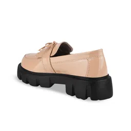 Shoetopia Women Lightweight Comfort Insole Heeled Penny Loafers image 3