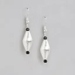 Anouk Women Silver-Plated Beaded Necklace with Earrings image 3