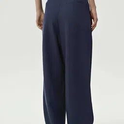 Next One Women Smart Loose Fit High-Rise Easy Wash Parallel Trousers image 2
