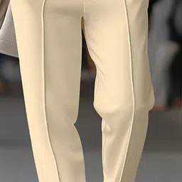 StyleCast x Revolte Men Regular Fit Mid-Rise Trousers image 3