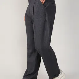 Campus Sutra Men Comfort Mid-Rise Easy Wash Regular Trousers-picture-13