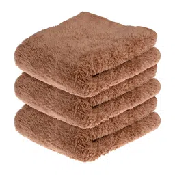 Kuber Industries Brown 3 Pieces 350GSM Bath Towel image 4