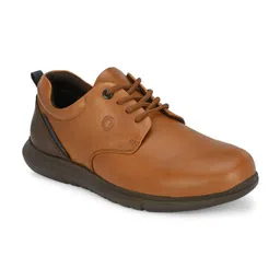 Egoss Men Lightweight Leather Sneakers image 5