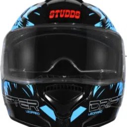 studds Drifter D2 Full Face Helmet with Clear Visor (Black N1, M) Motorbike Helmet image 2