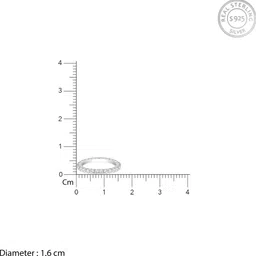 giva 925 Silver Enchanting Radiance Ring for Women Sterling Silver Cubic Zirconia Rhodium Plated Ring image 4