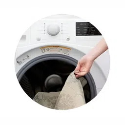 Pink Parrot Orange & Gold-Toned 5 Pcs Geometric Square Cushion Covers image 3