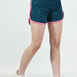 BAESD Women Pack Of 3 Printed High-Rise Pure Cotton Regular Shorts image 5