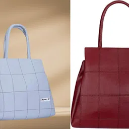 Women Grey, Maroon Shoulder Bag-image-6
