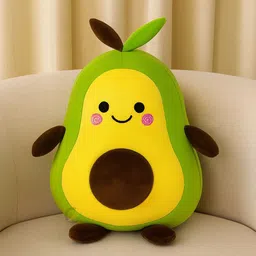marselite Super Soft Avocado Cushion Stuffed Toy For Kids, Avacado Soft Toy - 35 cm-picture-37