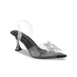 Try Me Embellished Stiletto Heeled Peep Toe image 5