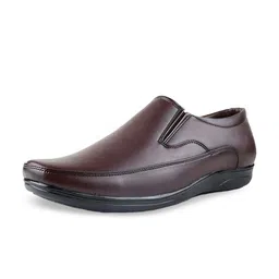 HikBi Men Leather Formal Slip-On Shoes image 2