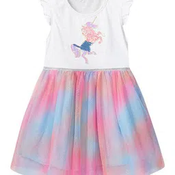 StyleCast Cap Sleeves Fit & Flare Dress image 3